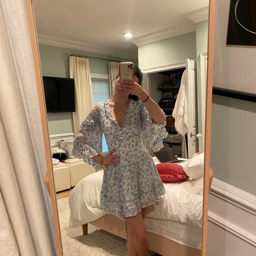 HELLO MOLLY FLORAL DRESS